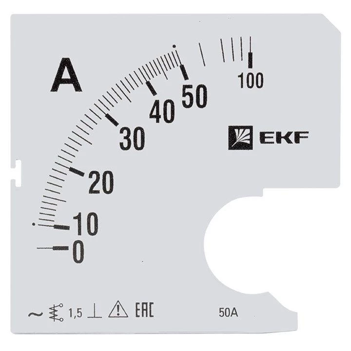 Шкала сменная для A961 50/5А-1.5 PROxima EKF s-a961-50
