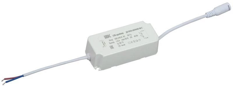 Драйвер LED SESA-ADH40W-SN Е для LED светильников 40Вт IEK LDVO0-40-0-E-K01