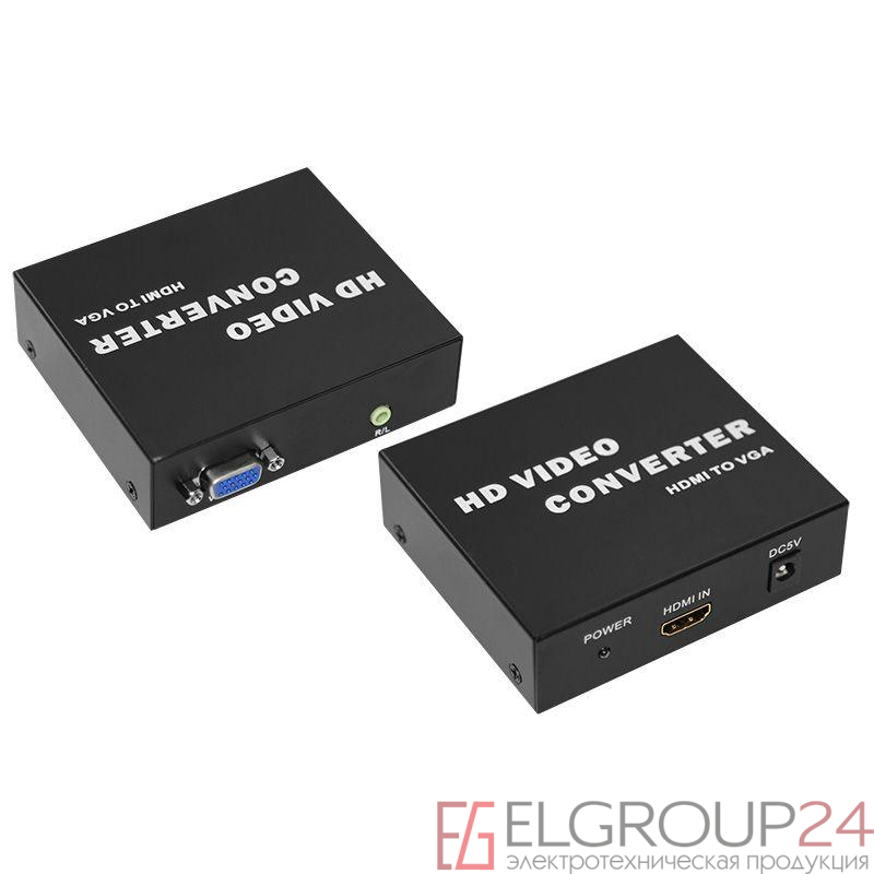 Конвертер HDMI на VGA + 3.5мм аудио Rexant 17-6908