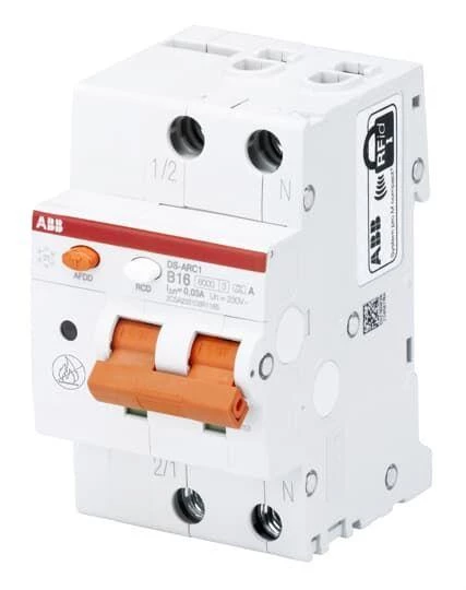 Выключатель автоматический дифференциального тока с защитой от дуги DS-ARC1 C10 A30 ABB 2CSA255103R1104