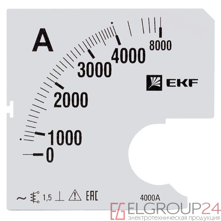 Шкала сменная для A961 4000/5А-1.5 PROxima EKF s-a961-4000