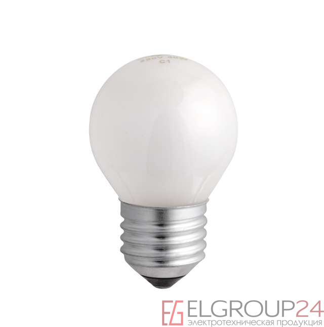Лампа накаливания P45 240V 40W E27 frosted JazzWay 3320300